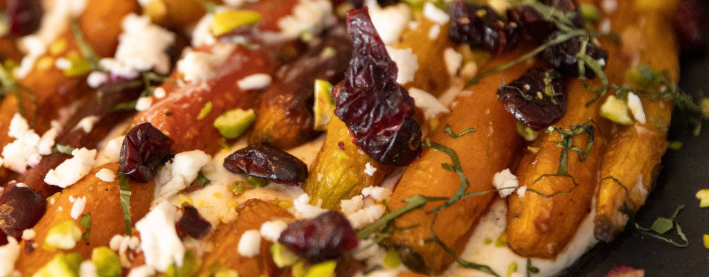 Zanahorias con Dip de Yogurt