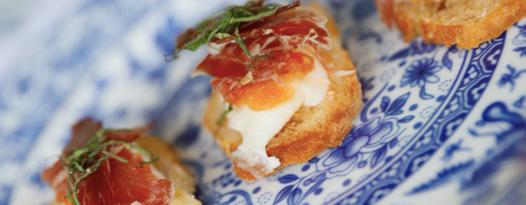 Bruschettas de Burrata
