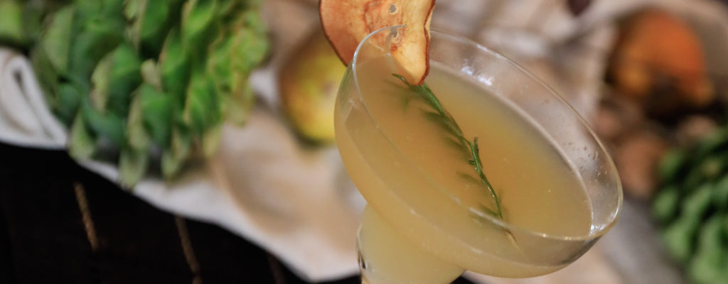 Pisco Sour de Pera y Romero