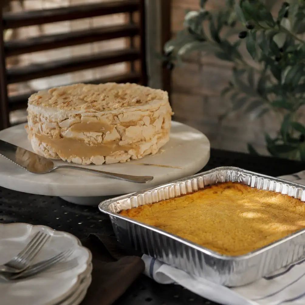 Pack Acompañamiento y Postre · 6-8 personas
