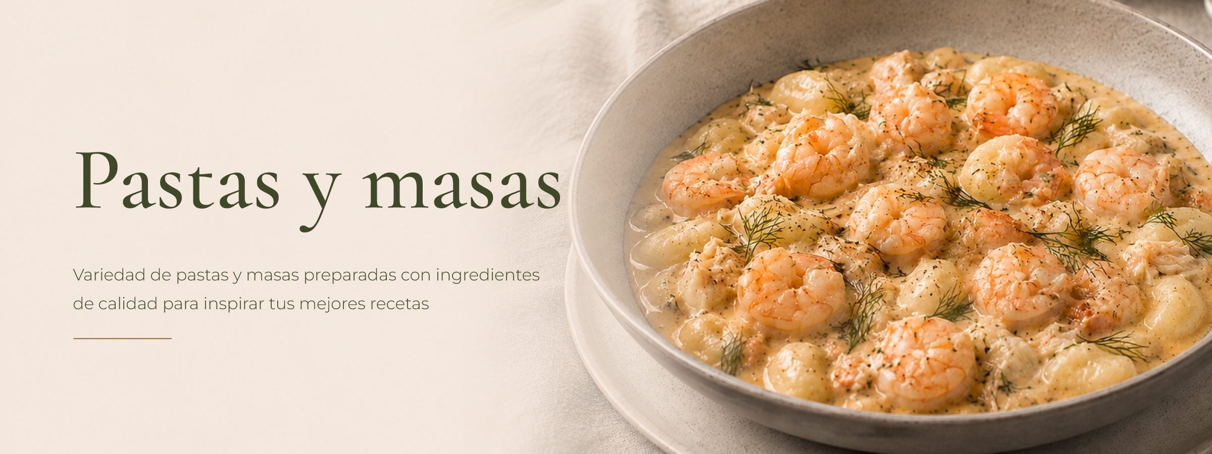 Pastas y masas