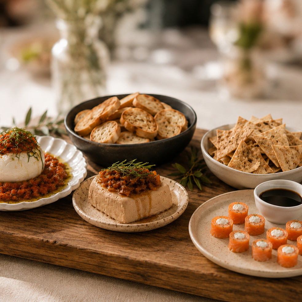 Tabla de Aperitivo Gourmet para 10 a 15 personas de Jackie Guiloff