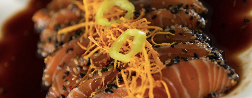 Sashimi de Salmón Express