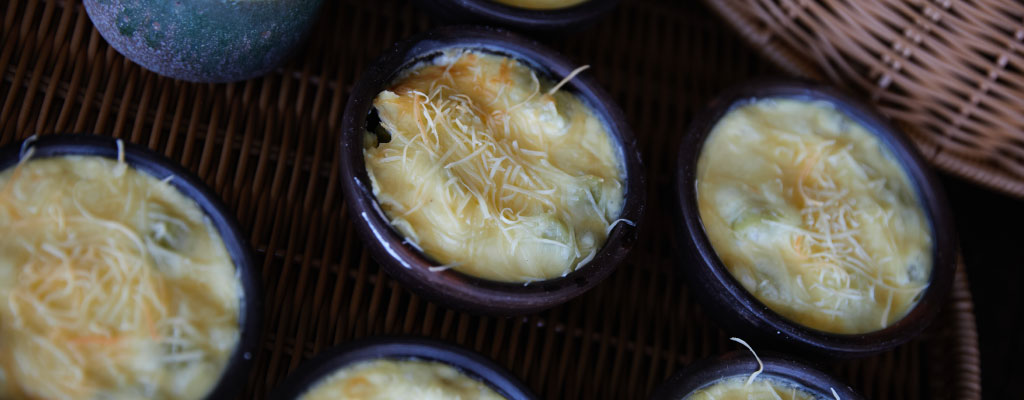 Gnocchis en Pailitas de Greda