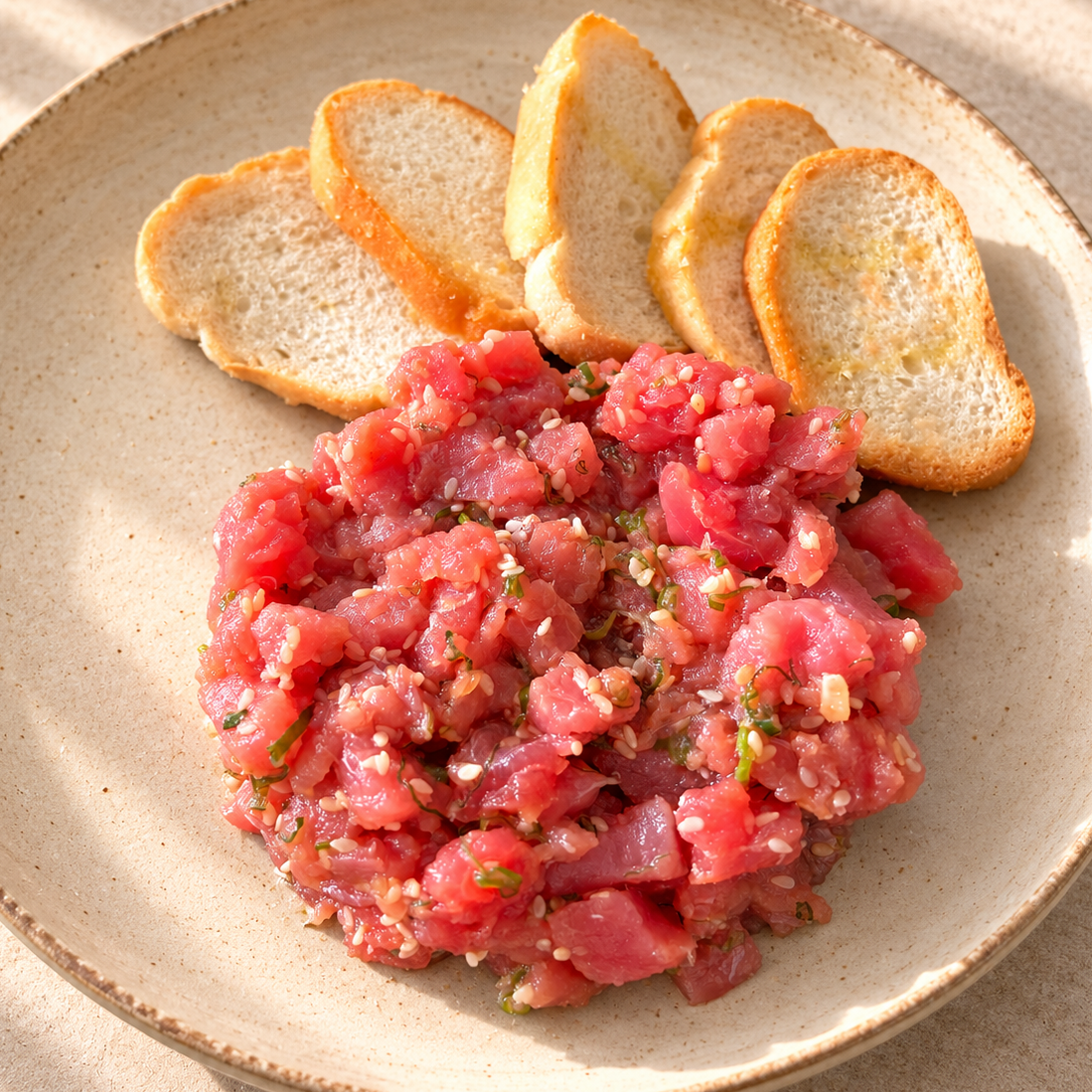 Tártaro de atún, formato de 250 g