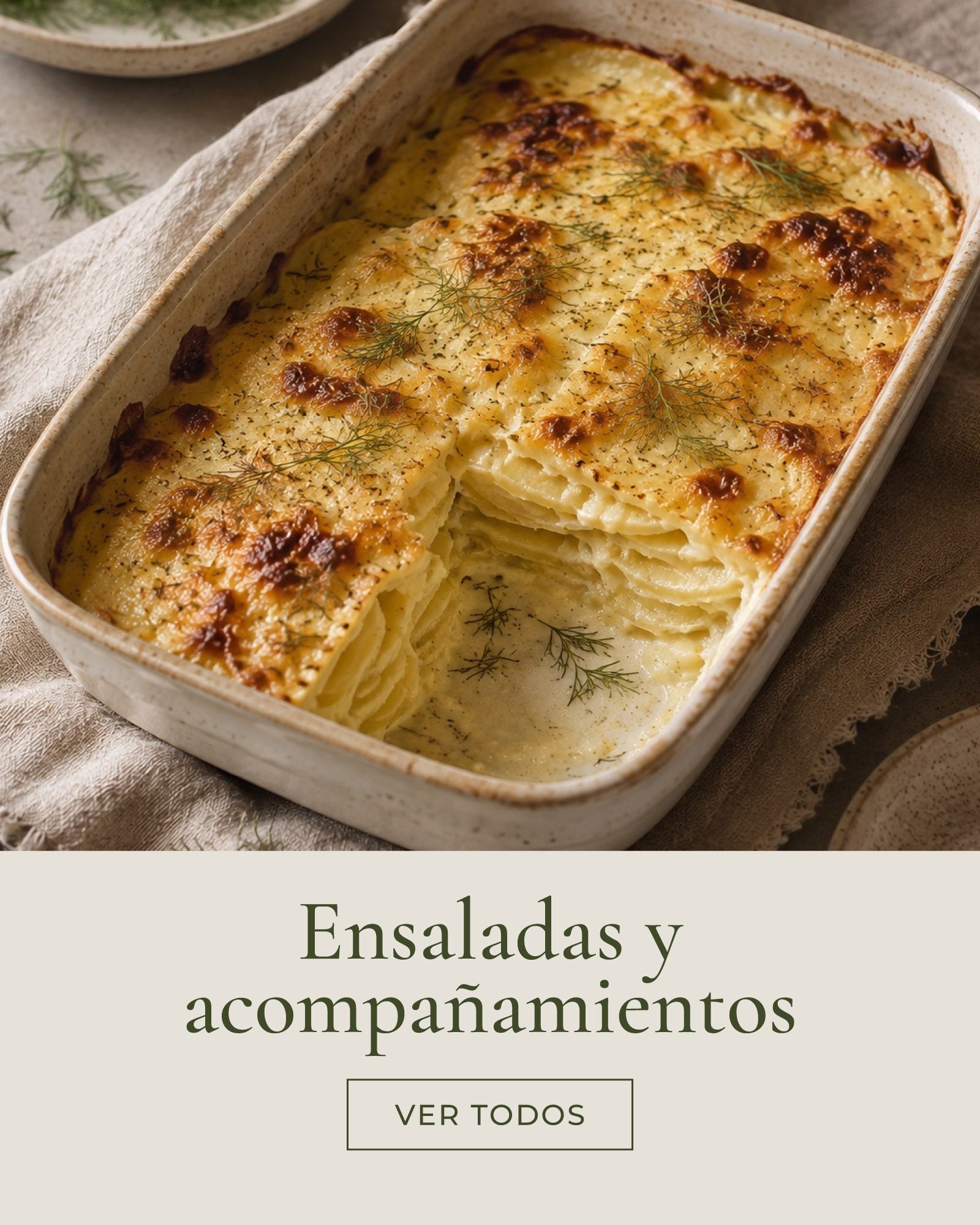 Ensaladas y acompanamientos