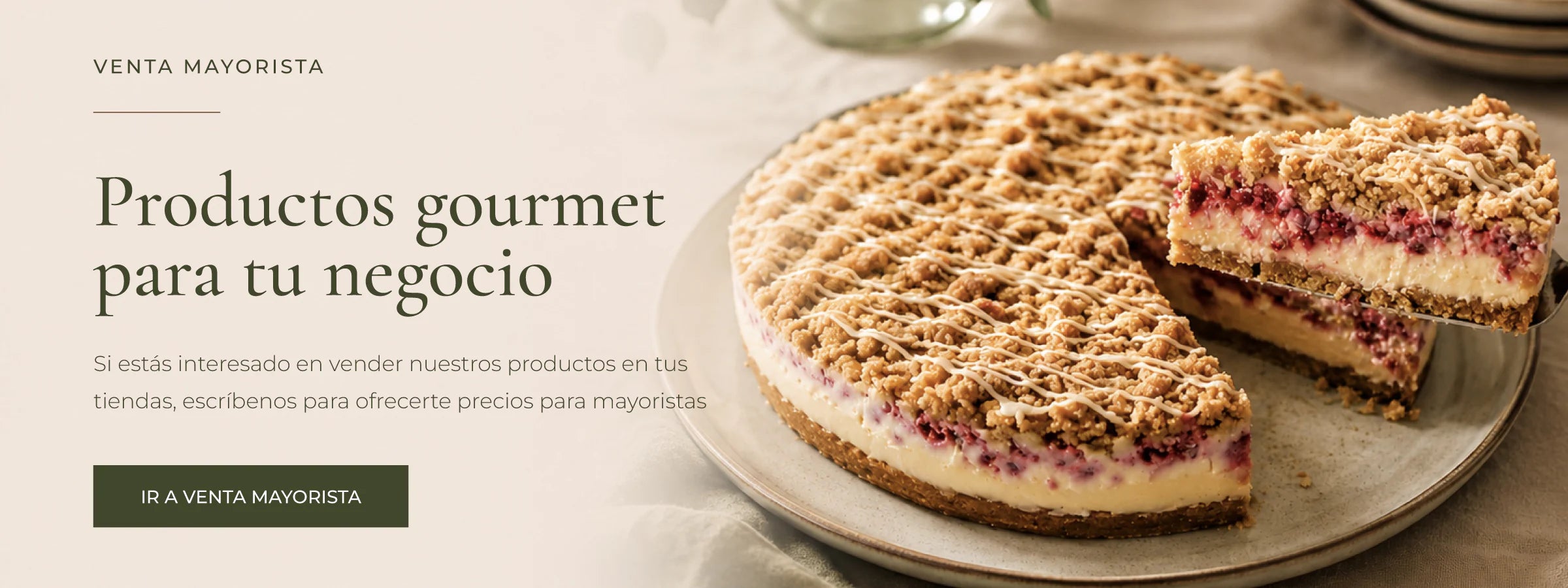 Venta mayorista Jackie Guiloff: productos gourmet para tu negocio.